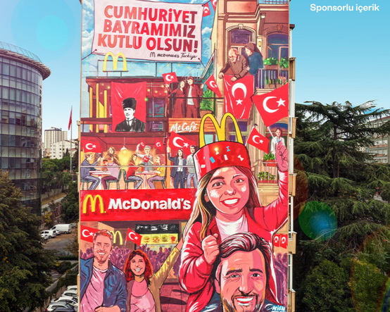 McDonald’s Türkiye 29 Ekim’i sanatla kutluyor: Cumhuriyet’in 103. yılına özel etkinlikler