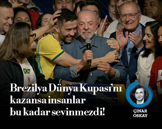 Brezilya Dünya Kupası’nı kazansa insanlar bu kadar sevinmezdi!