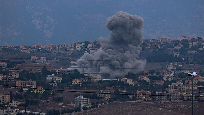 İsrail ordusundan Lübnan'a son 24 saatte 146 hava saldırısı