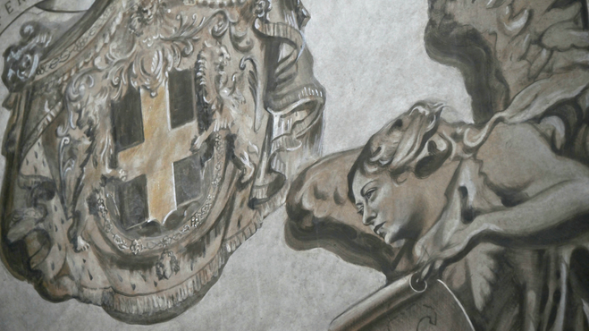 Roma'daki tarihi bazilikada Meloni'ye benzetilen melek figürlü fresk kaldırıldı