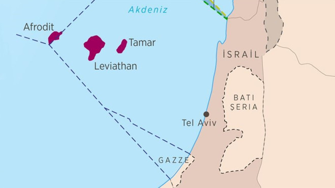 İsrail'in Akdeniz'deki Leviathan doğal gaz sahasında üretime yeniden başlandı