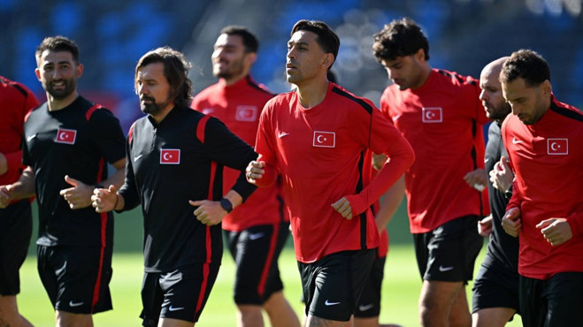A Milli Futbol Takımı, ABD maçı hazırlıklarını tamamladı