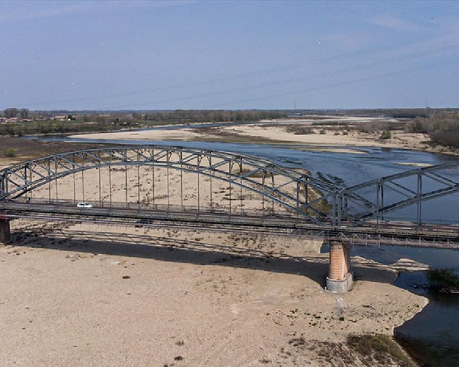 Po Nehri'nde kuraklık uydudan dahi gözlemlenebiliyor