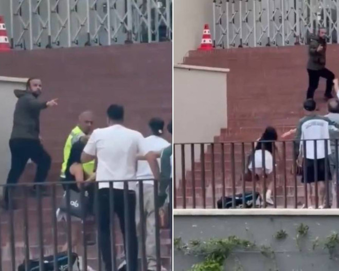 Lucas Torreira'ya yumruklu saldırının görüntüleri ortaya çıktı