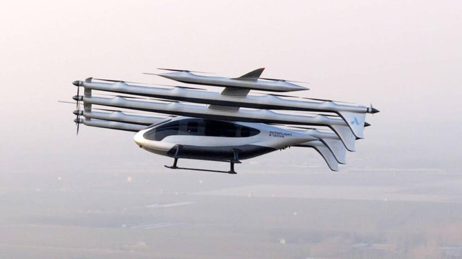 Çin'in uçan taksi rüyası havalandı: Matrix Şangay semalarında