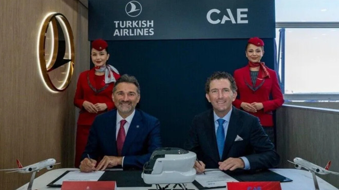 Türk Hava Yolları'ndan simülatör tedarikine ilişkin anlaşma