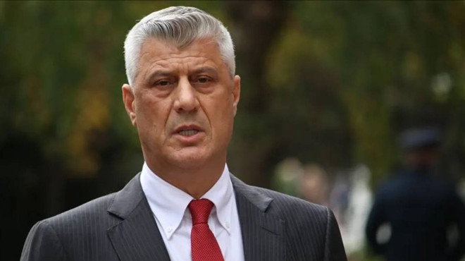 Kosova'da eski cumhurbaşkanı Thaci'ye 25 yıl hapis