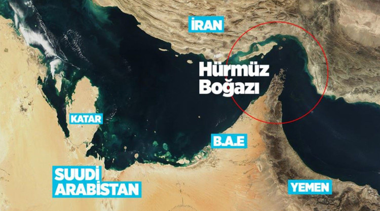 İran Hürmüz Boğazı'nı kapattı