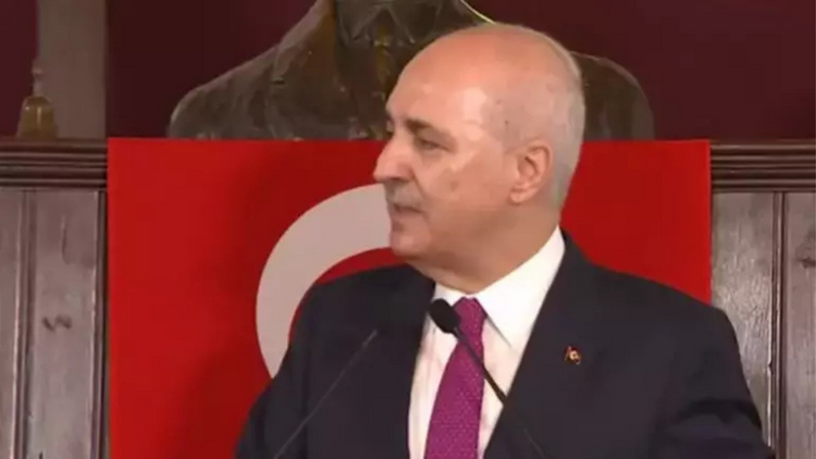 TBMM Başkanı Kurtulmuş, Birinci Meclis'te konuştu