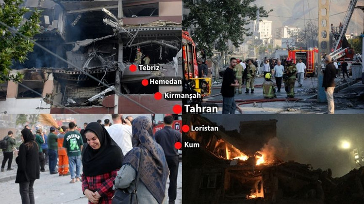 İran’ın başkenti Tahran’da yeniden patlama sesleri duyuluyor