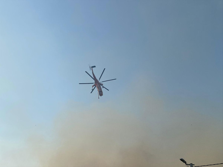 Antalya’da iki noktada çıkan orman yangını kontrol altına alındı