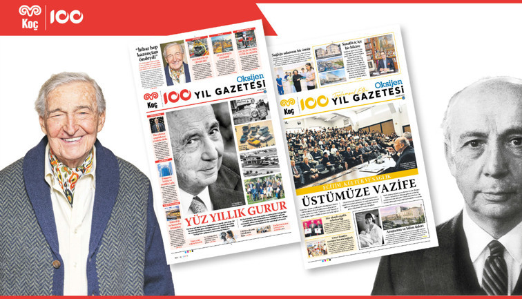 Koç Topluluğu'nun 100. Yıl Gazeteleri Oksijen'le!