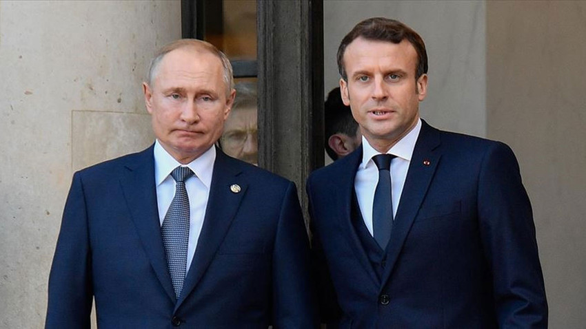 Macron'dan, Putin ve Zelenskiy ile telefon diplomasisi