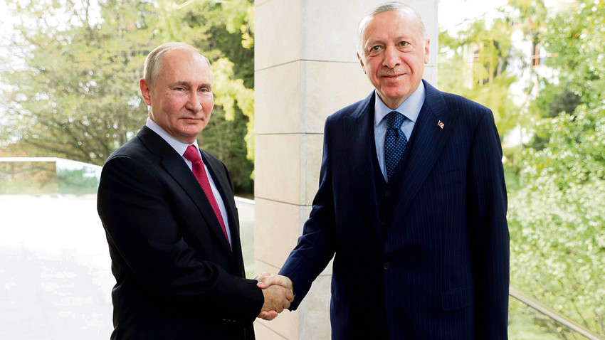 Erdoğan ve Putin geçtiğimiz eylül ayında Soçi’de bir araya gelmişti