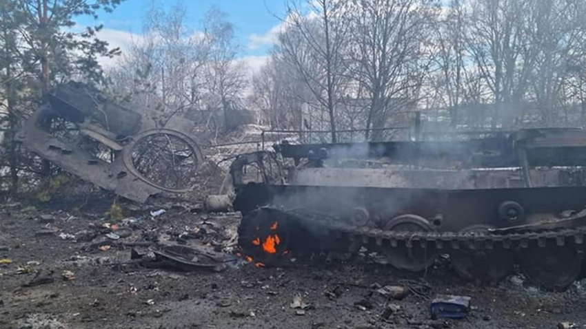 Ukrayna: Rus ordusu 14 bin 400 asker, 95 uçak, 115 helikopter, 466 tank kaybetti