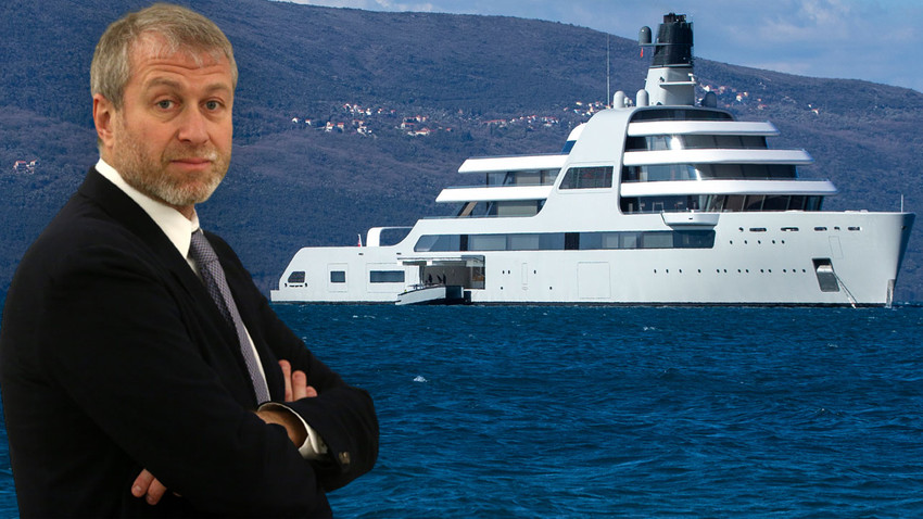 Abramovich'in 1 milyar dolarlık süper yat filosu deşifre oldu