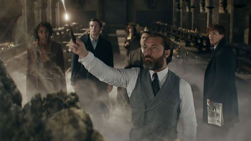 Türkiye'de hafta sonu en fazla izlenen film Dumbledore'un Sırları oldu
