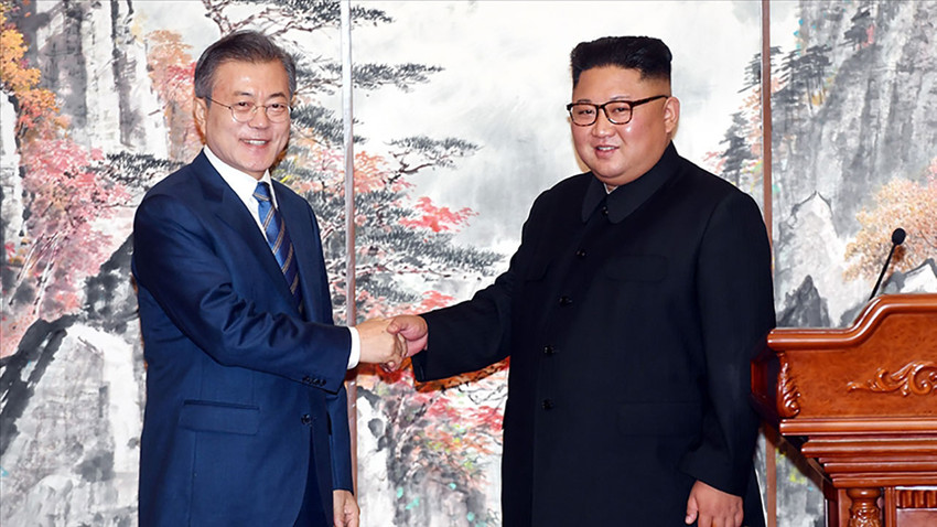 Kuzey Kore lideri Kim Jong-un'dan Güney Kore lideri Moon Jae-in'e teşekkür mektubu