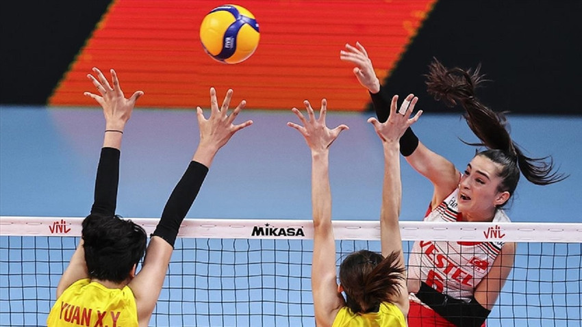 A Milli Kadın Voleybol Takımı, Çin'e 3-1 mağlup oldu