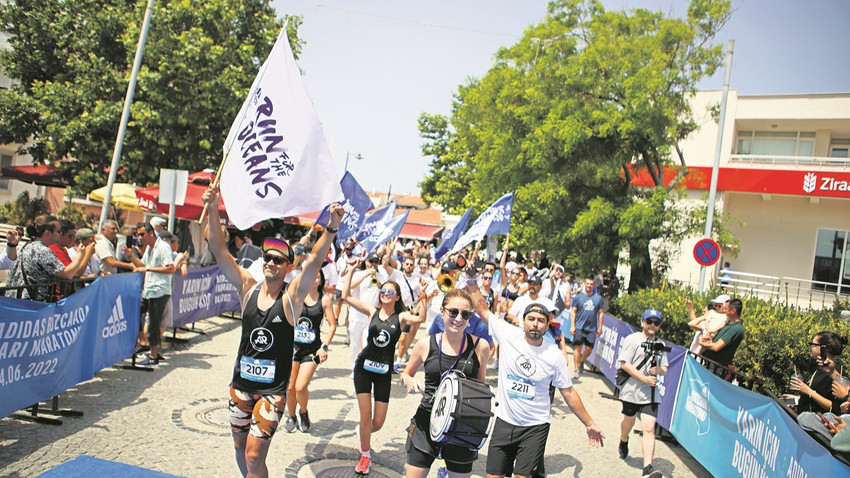 Sürdürülebilirlik için koştular