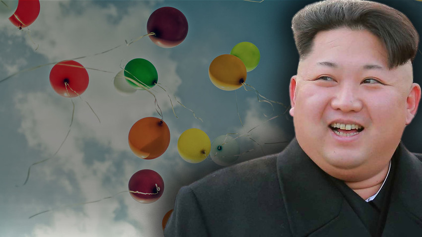 Kuzey Kore: Covid-19 ülkeye Güney Kore'den balonlarla geldi