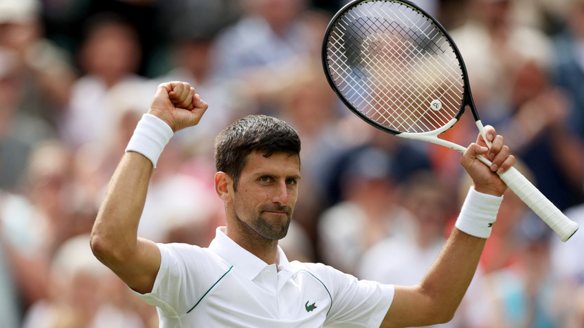 Djokovic ve Jabeur, Wimbledon'da çeyrek finale yükseldi