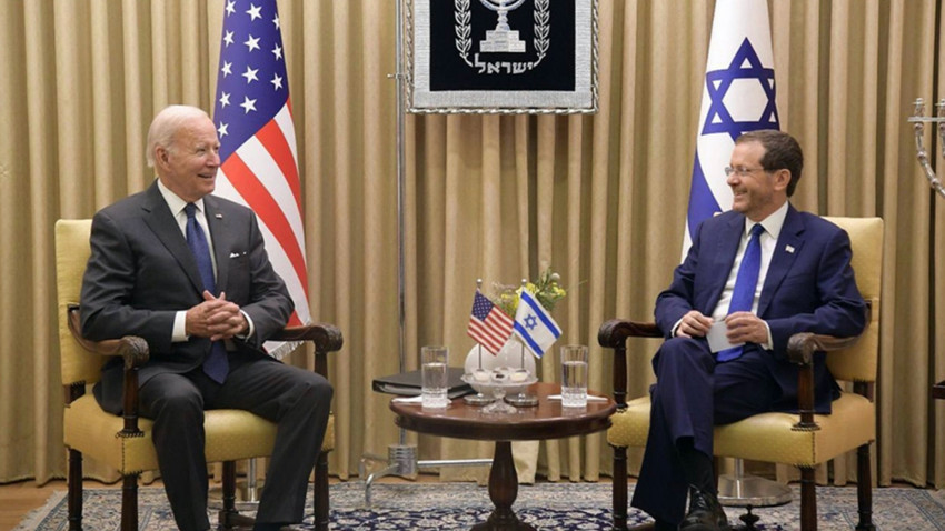 Biden, İsrail Cumhurbaşkanı Herzog ile görüştü