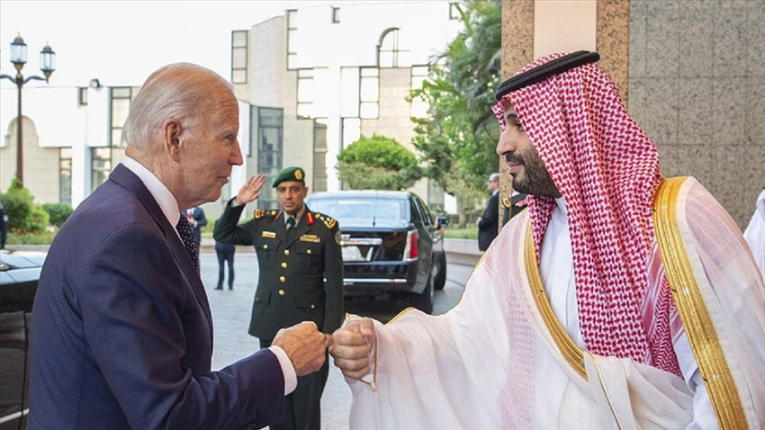 Suudi Arabistan Kralı Selman ile ABD Başkanı Biden ilişkileri güçlendirmenin yollarını görüştü