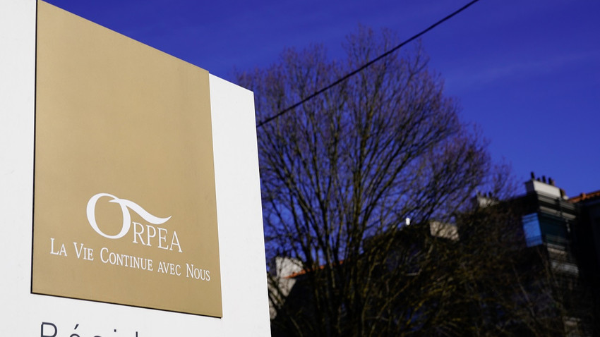 Fransa'da bakımevi grubu Orpea 55,8 milyon euroluk cezanın bir kısmını ödeyecek