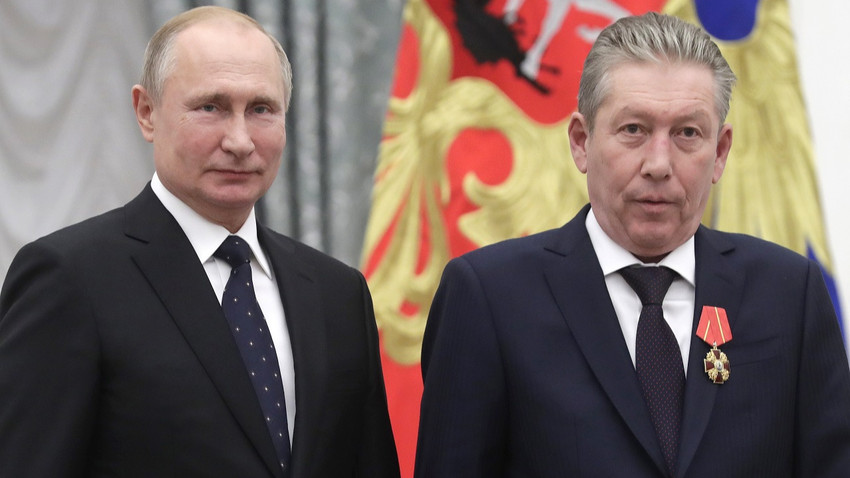 Putin ve Lukoil'in yönetim kurulu başkanı Ravil Maganov
