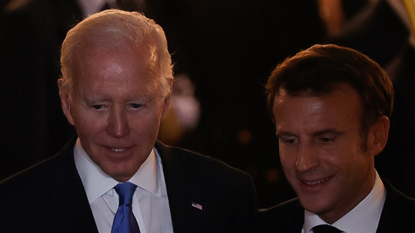 Biden, 1 Aralık'ta Macron'u Beyaz Saray'da ağırlayacak