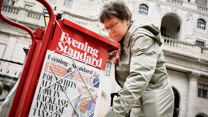Hafta başından beri İngiliz basınının manşetlerini ülkedeki finans krizi süslüyor (Fotoğraf: Getty Images)