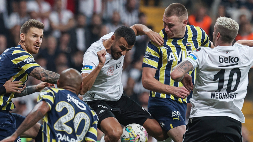 Beşiktaş-Fenerbahçe derbisi golsüz sona erdi