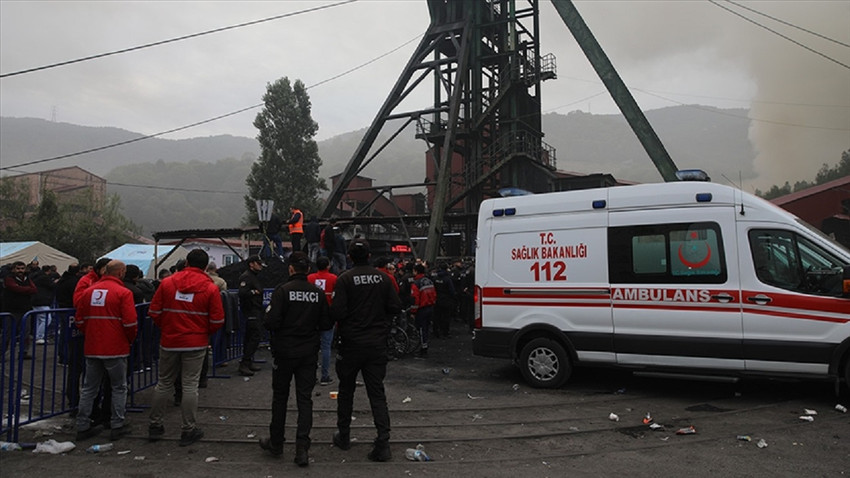 Bartın'da patlama meydana gelen maden ocağında kömür üretimine ara verildi