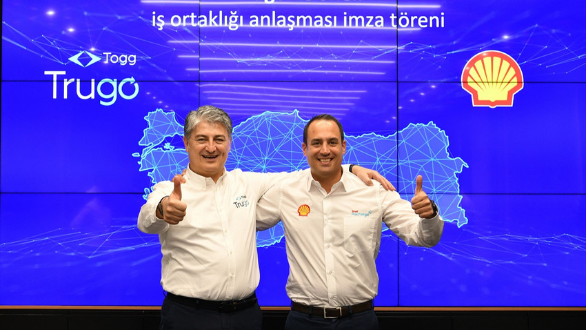 Togg Trugo ve Shell'den bin şarj cihazı için işbirliği