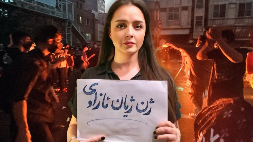 İranlı oyuncu Terane Alidusti'den protestolara destek