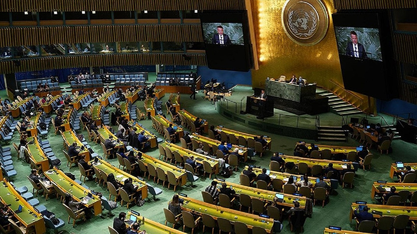 BM Genel Kurulunda Rusya'nın Ukrayna'ya tazminat ödemesini isteyen karar kabul edildi