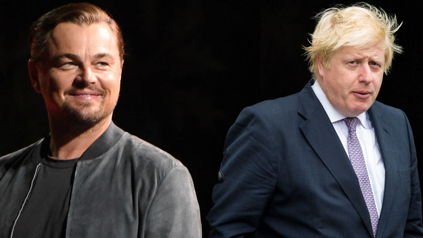 Boris Johnson, Leonardo DiCaprio'ya ateş püskürdü