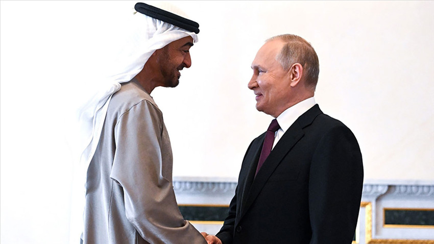 Putin ile Al Nahyan arasında telefon diplomasisi