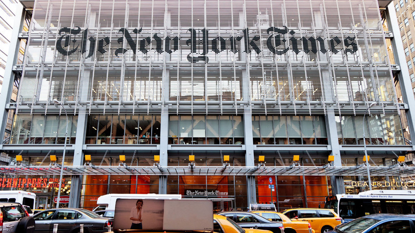 New York Times haber merkezinde 40 yıl sonra gelen grev