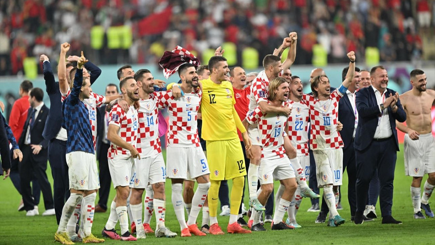 Hırvatistan, 2022 Dünya Kupası'nı üçüncü tamamladı