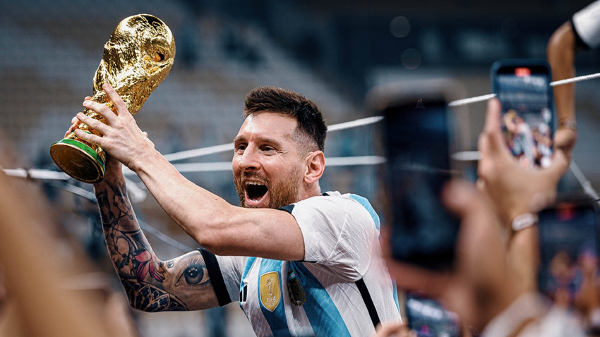 Messi'nin Dünya Kupası paylaşımı Instagram'ın en beğenilen fotoğrafı oldu