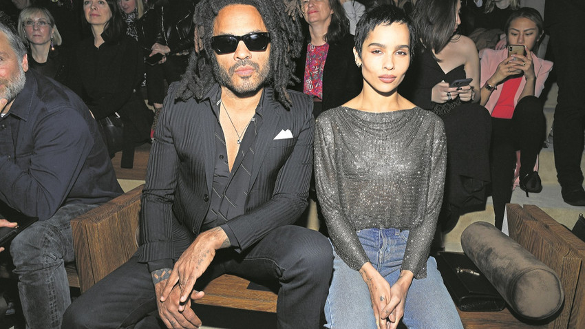 Lenny Kravitz ve Zoe Kravitz