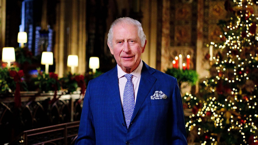 İngiltere Kralı 3. Charles'dan ilk Noel mesajı