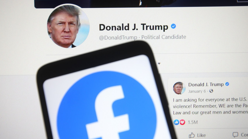 Meta kararı tartışıyor: Donald Trump'ın Facebook yasağı bu hafta sonu bitiyor