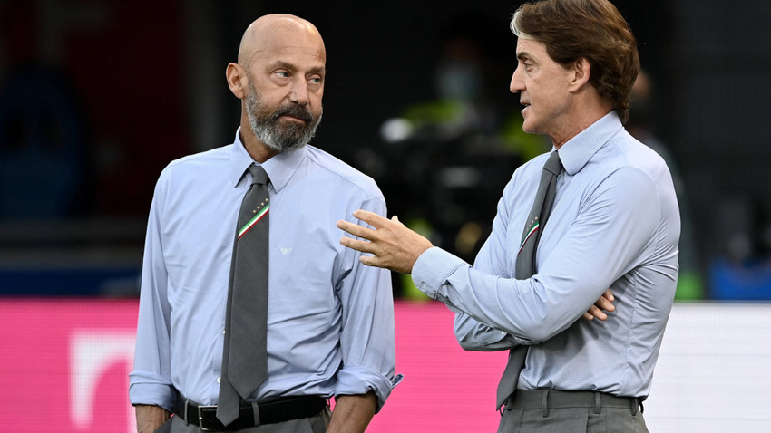 Gianluca Vialli ve Roberto Mancini