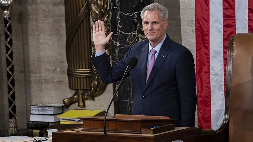 Kevin McCarthy ilk konuşmasında Çin'e mesaj verdi