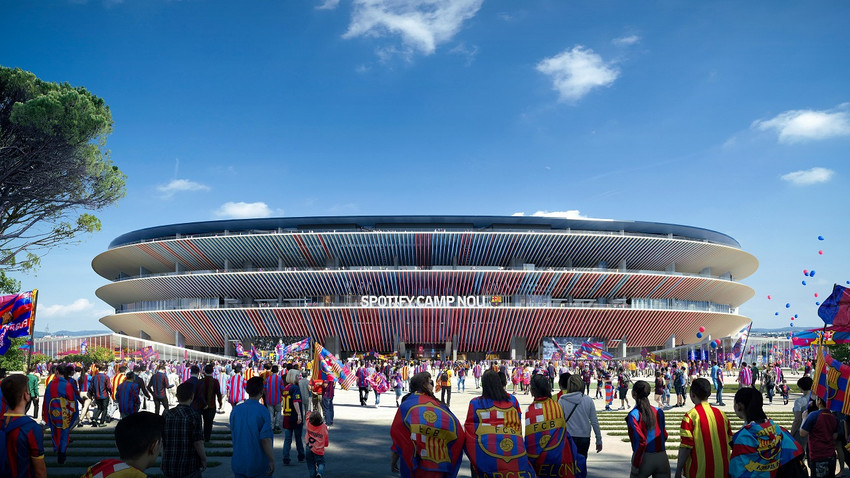 Nou Camp Stadı'nın restorasyonunu Türk firması Limak İnşaat yapacak