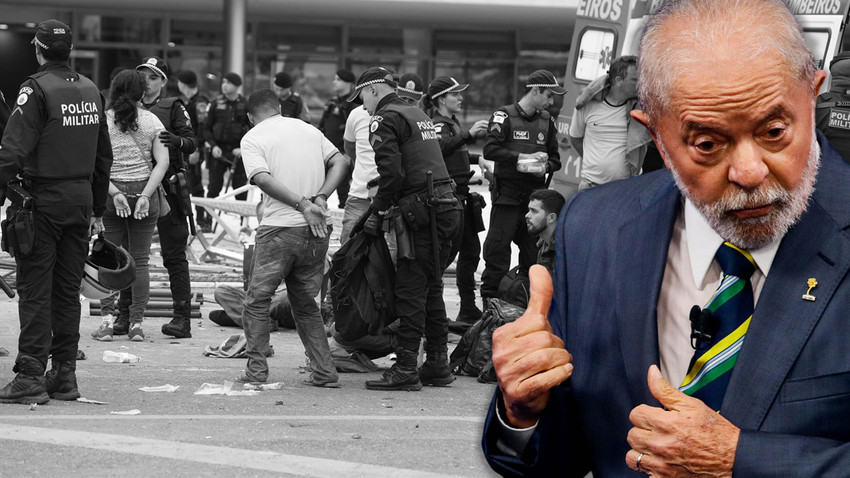 Lula da Silva: Güvenlik güçleri göstericilerle işbirliği yaptı