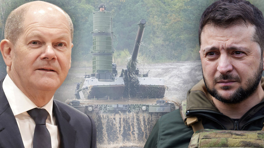 Almanya Ukrayna'ya Leopard tanklarının teslimatını onayladı